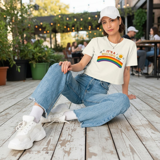 Beautiful Gay Crop Top