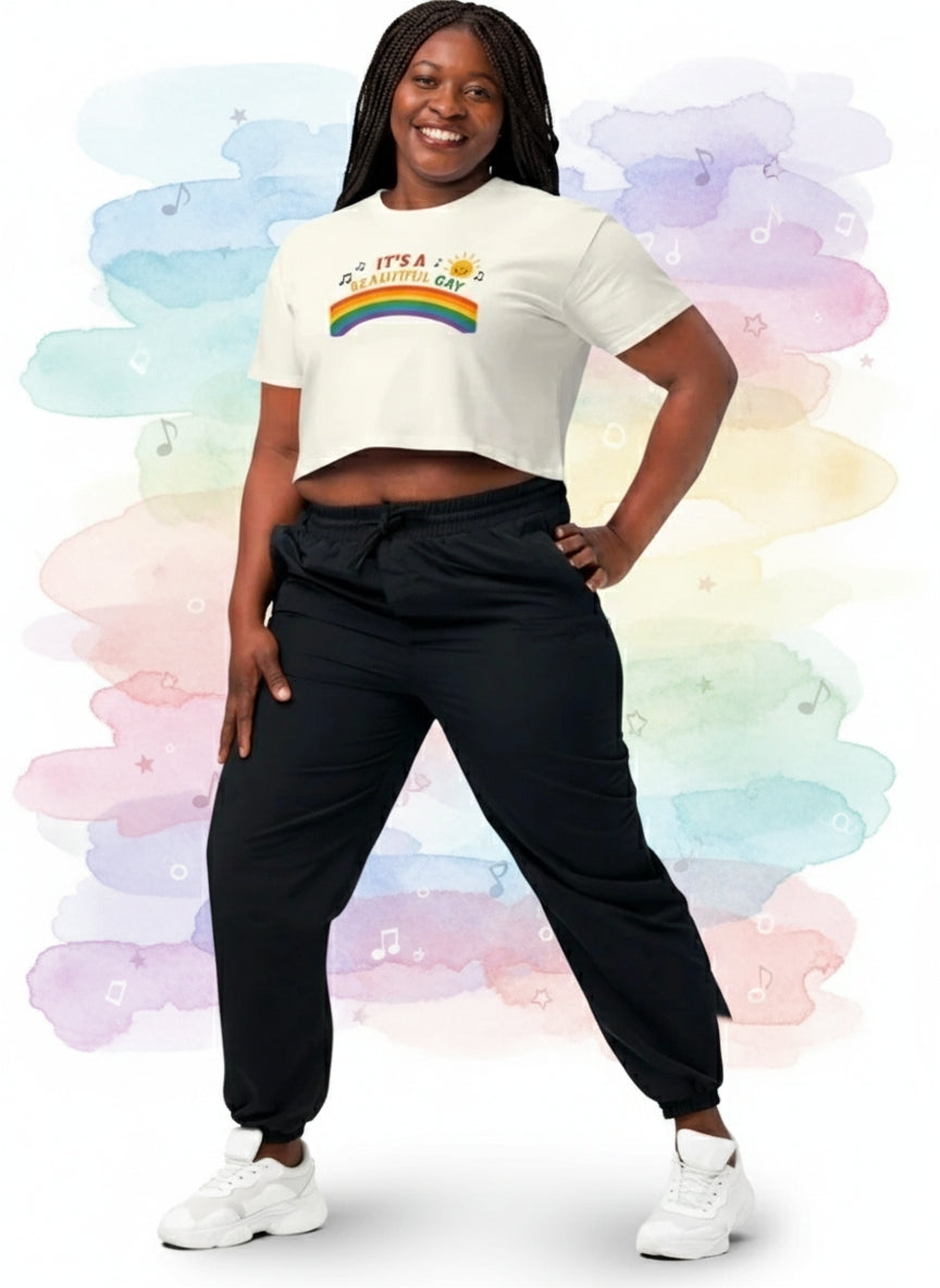 Beautiful Gay Crop Top